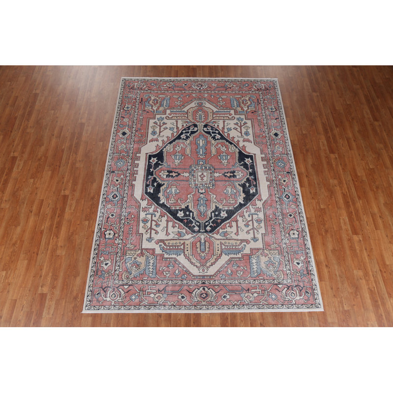 One-of-a-Kind 7' X 9'9" New Age Wool Area Rug in Beige