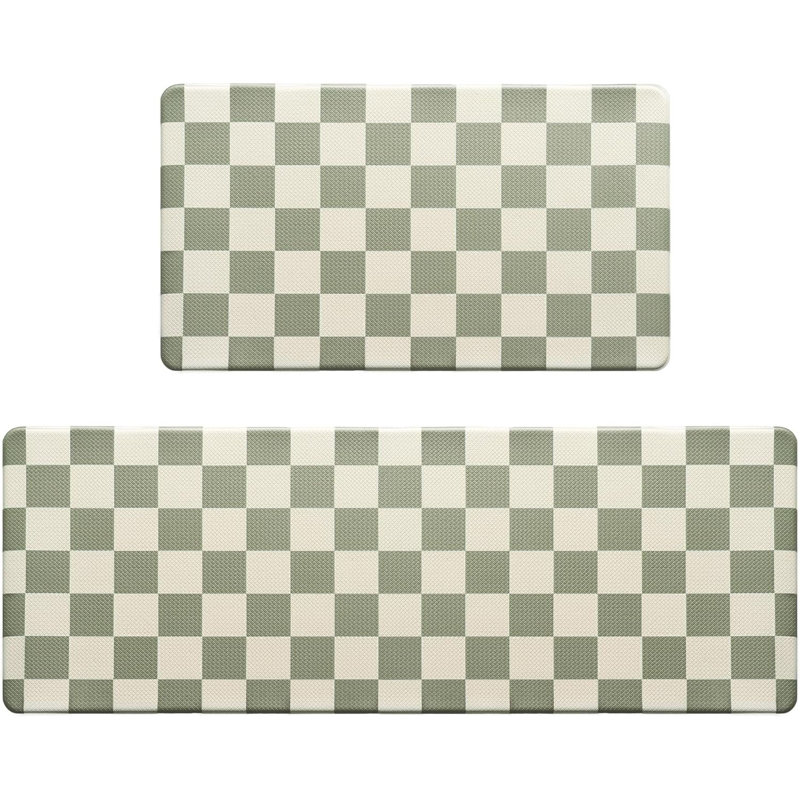 Tapis de cuisine antidérapant et antidérapant 2 pièces