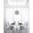 18 Light LED Chandelier, 29-Inch, Chrome Finish for Dining Room, Living Room, Foyer, and Bedroom