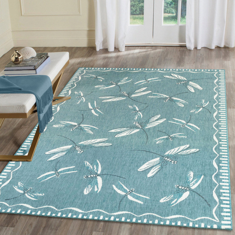 Thornell Indoor / Outdoor Rug, Rectangle 7'10" x 9'10"