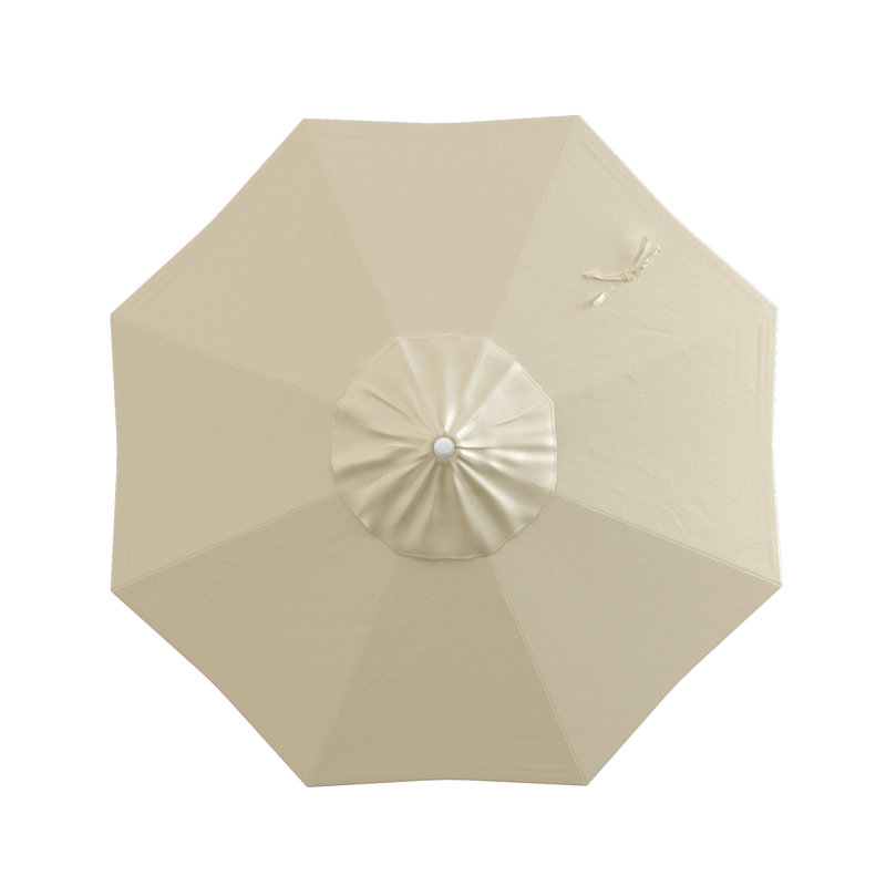 Parasol sunbrella de marché 7,5' Wallach, Toile Sunbrella® naturel
