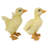 Duckling 2 Piece Statue Set