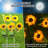 Solar Sunflower Lights Mother's Gifts Low Voltage Waterproof Lights 