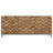 Herringbone 76.5 " W Walnut Solid Wood Sideboard