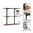 Atwood Mango Wood Three-Tier Adjustable Wall Shelf