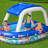 Bestway H2OGO Sea Captain Inflatable Swimming Pool with UV Careful SunShade