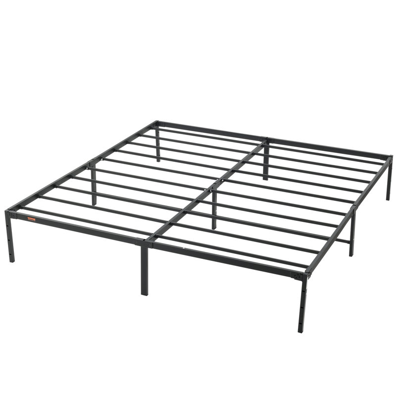 Tesfai 14'' Steel Platform Bed, King, 14"