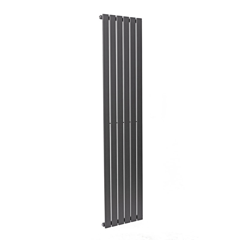 Aarvik Designer Radiator, Grey, 1800cm H x 408cm W