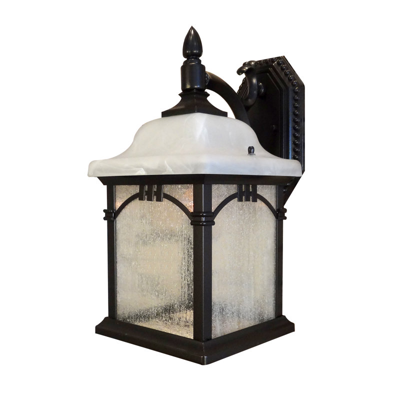 Lanterne murale d’extérieur 1 luminosité Sonoma, Cuivre, H 19,375 po x l 10 po