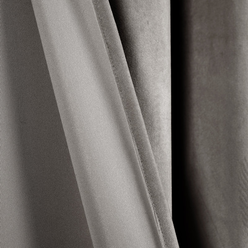 Room Darkening Curtain Pair, Gray