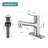 Pull Out Single Hole Bathroom Sink Faucet With Pop Up Drain-110563320