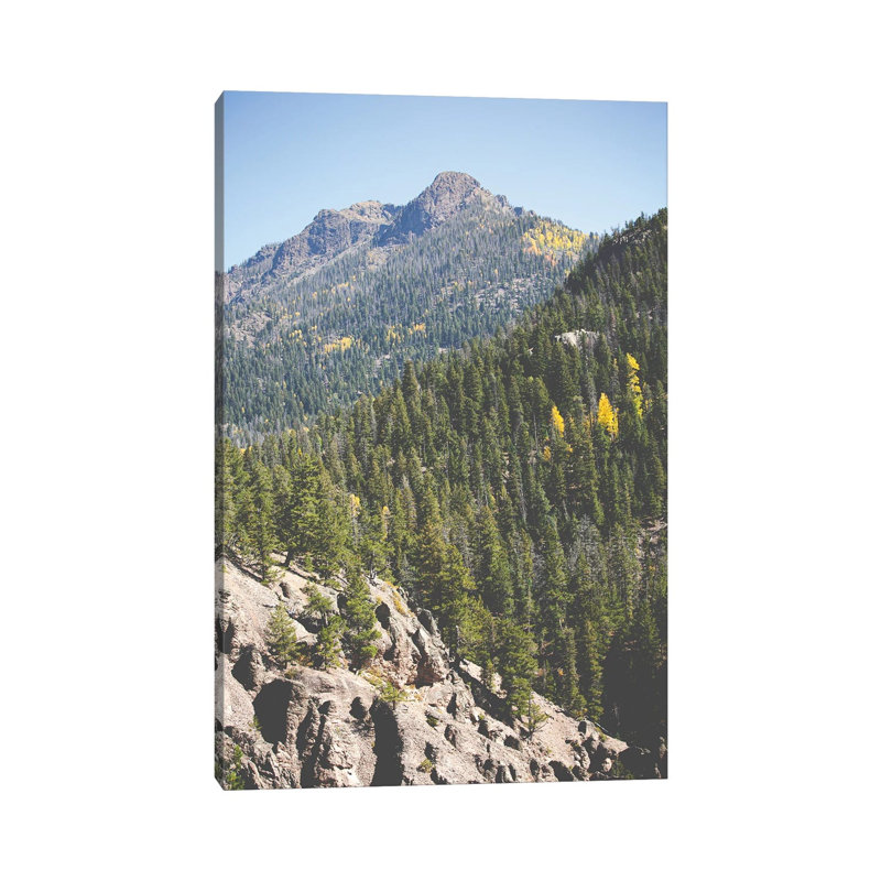 Rugged Mountains In Autumn by Ann Hudec - Wrapped Canvas Print, 101.6 cm H x 66.04 cm W x 1.91 cm D