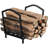 Abhijit 17'' W x 13'' D Metal Log Store