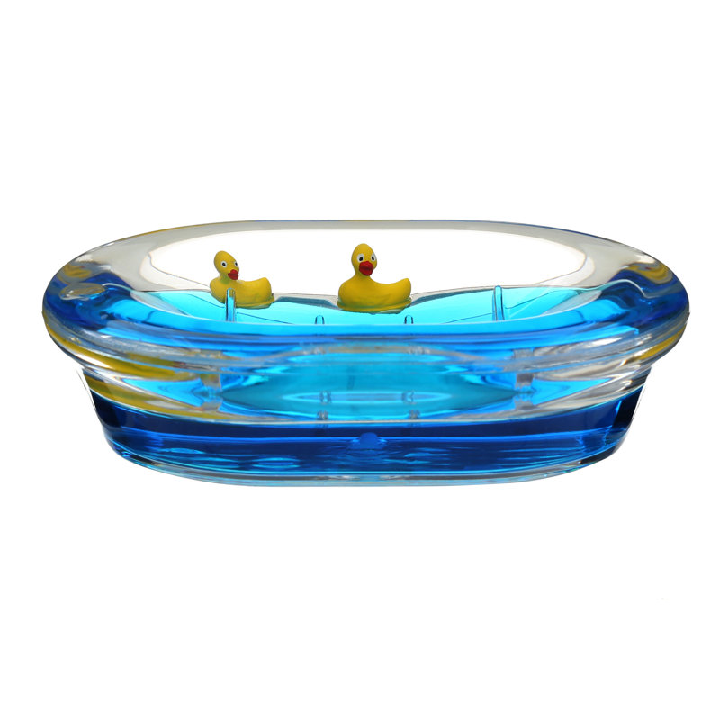 Floating Ducks Acrylic Soap Dish