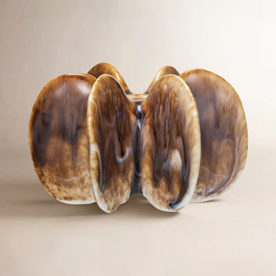 Stoneware Taper Candlestick Holder