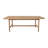 Lylie 84" Oak Dining Table, Sand