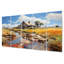 Ensemble de salon Farmhouse Expressive Countryside I - Paysages en métal