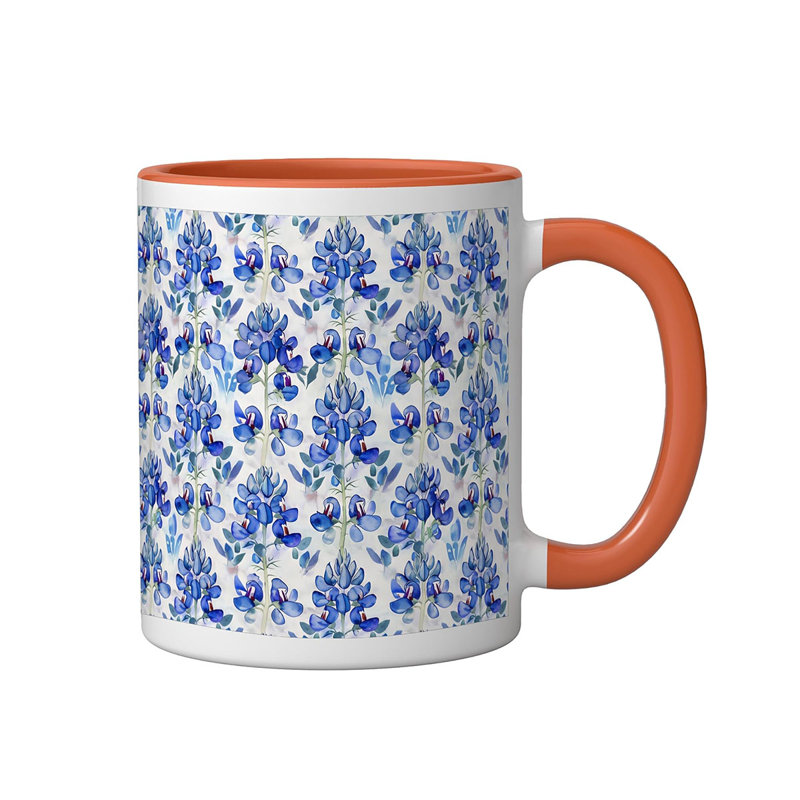 Ceramic Coffee Mug, Orange