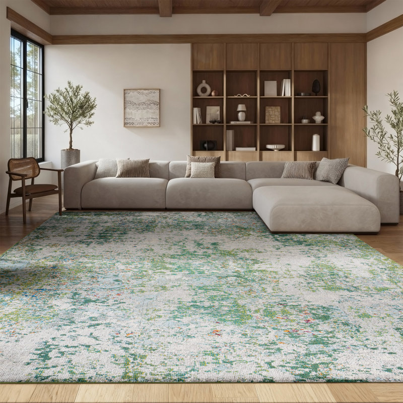 Madison Performance Abstract Rug, Rectangle 8' x 10'