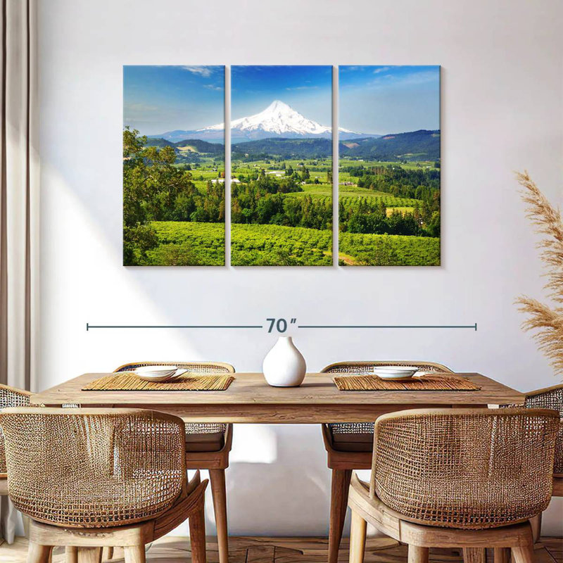 Alvord Mount Hood Rural Vista, 36" H x 57" W