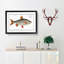 Roach Fish by M.E. Bloch - Picture Frame Painting Print-55618258-55618259