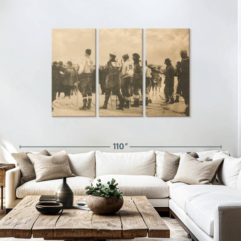 Sireci The Ski Start, 48" H x 74" W