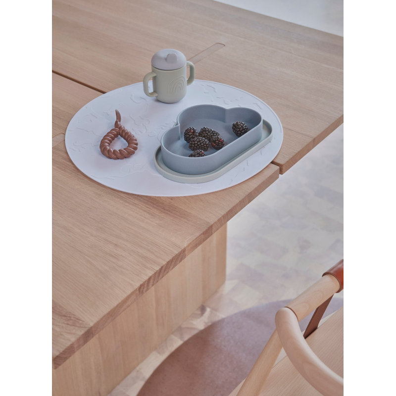 Silicone Round Placemat, Olive