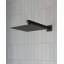 Système de robinet de douche encastré à double tête en bronze huilé antique VIBRANTBATH 12 po avec inverseur à 2 voies (valve à pression équilibrée incluse)-58864880