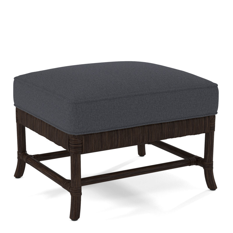 Lafayette Ottoman, Java, Eggshell Crypton Performance; 0884-93