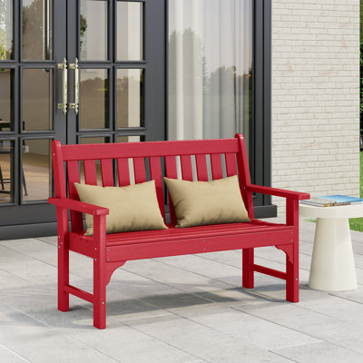 Banc de jardin en PEHD Laguna