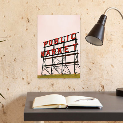 Contemporary Art Classic Industrial Retro Architecture City Wall Art 1 Piece Wrapped Canvas Wall Art