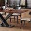Table de salle à manger en bois de noyer noir-106919888