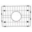 Évier de cuisine en quartz noir 13,42 po x 17,32 po - Finition thermique légèrement inclinée pour le drainage