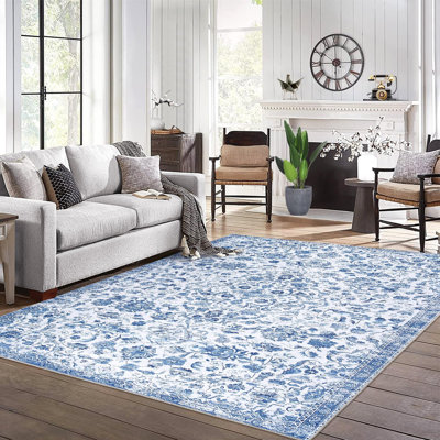 Floral Area Rug