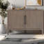 Armoire en bois de placage de pin pour buffet