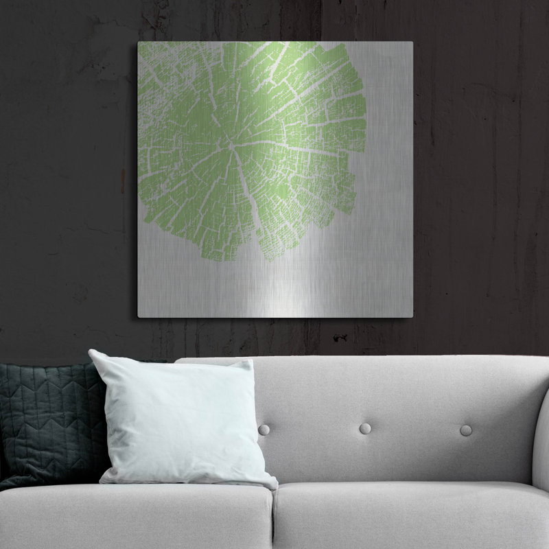 «Lime Slice» par Linda Woods, H 36 po x l 36 po