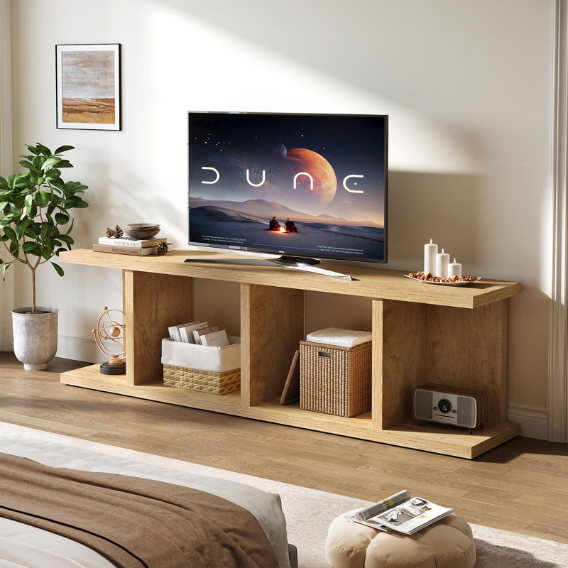 70.8 Inch Tv Stand With Storage For Tvs Up To 80", Entertainment Center Media Console For Living Room