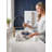 Brushed Gold Modern Pull Out Dual Spray With Magnetic Dock Kitchen Faucet