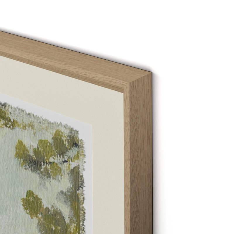 Summer Passage Painting by Brittany Smith, White/Neutral, 14.5" H x 18" W