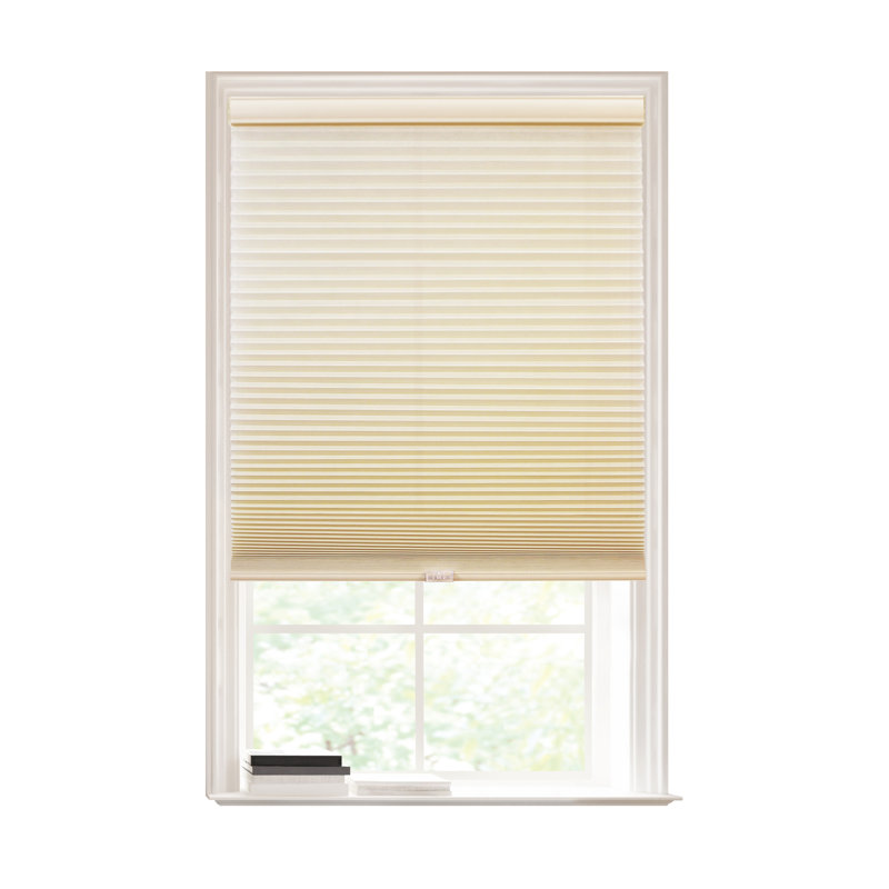 Store cellulaire occultant sans cordon, Ivoire, L 60 po x L 72 po