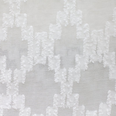 Patterned Sheer | Scarlet Fabric_SCARLET