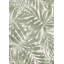 Tapis botanique vert crème Cleda-768759525