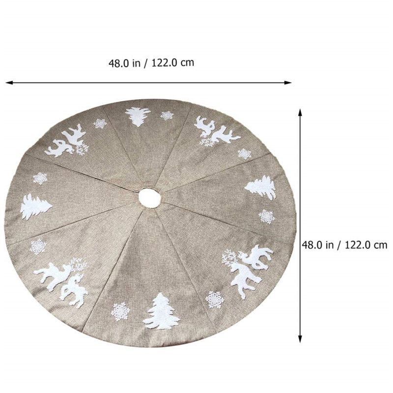 Serefina Linen Tree Skirt
