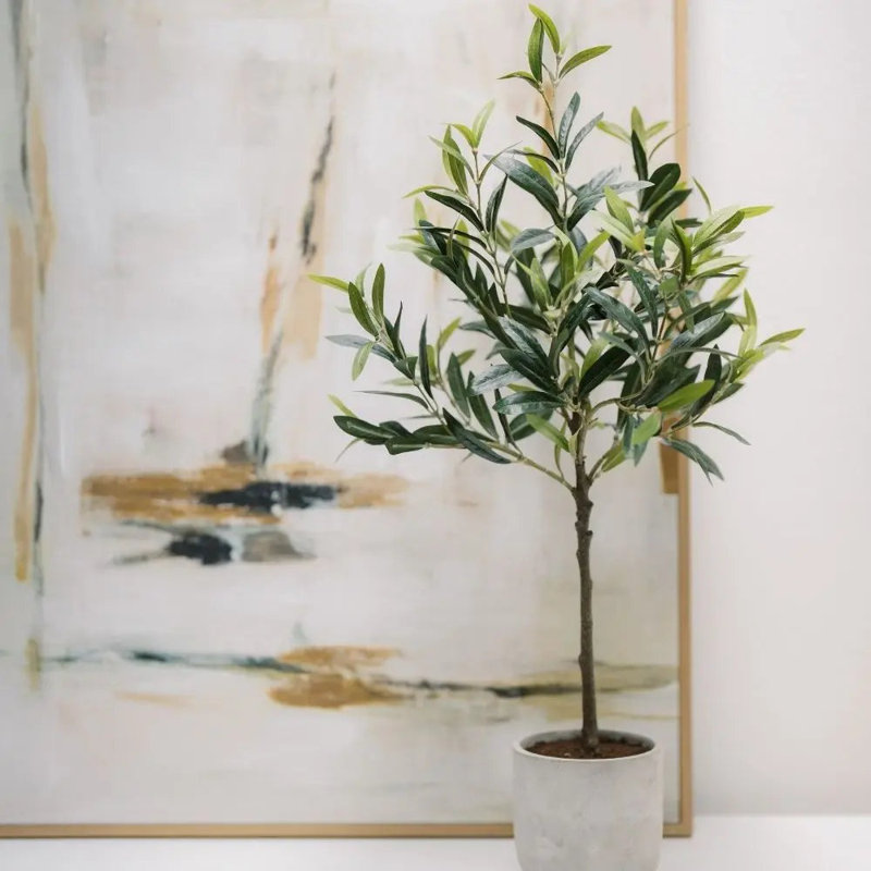 29" Artificial Olive Trees