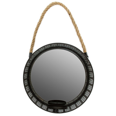 Violet Metal Flat Wall Mirror