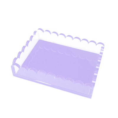 Plateau tortue SCALLOP 7 po x 9 po