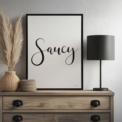 «Saucy» par Yass Naffas Designs, reproduction d'art