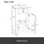 Meuble-lavabo de 20 pouces avec lavabo en céramique, porte à fermeture douce, tablette réglable et support de rangement fixé à la porte - idéal pour les petites salles de bain-387981102