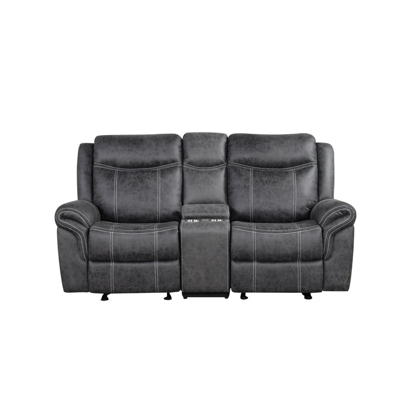Causeuse en microfibre Zubaida