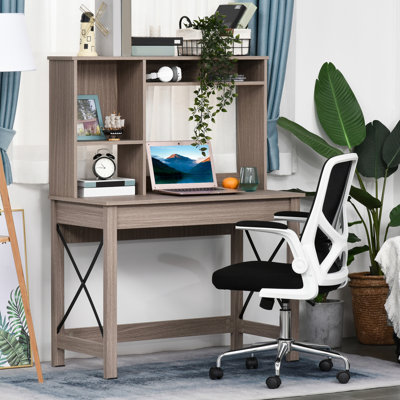 Bureau d'ordinateur avec huche Ibraaheem